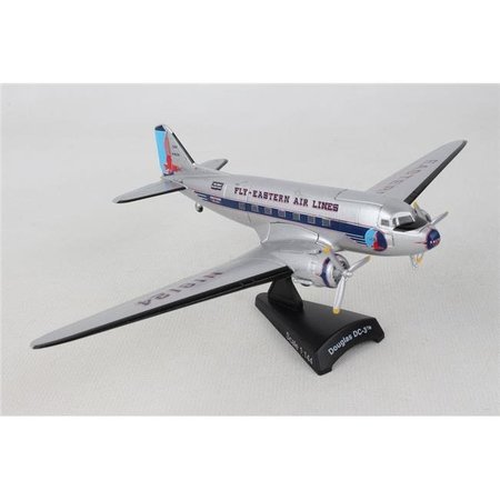 POSTAGE STAMP PLANES Postage Stamp Planes PS5559-3 1 by 144 Scale Eastern DC-3 Model Airplane PS5559-3